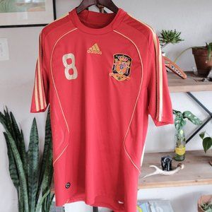 Adidas Spain Xavi Soccer Jersey size Large